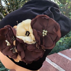 Hand made slouchy beanie chemo hat